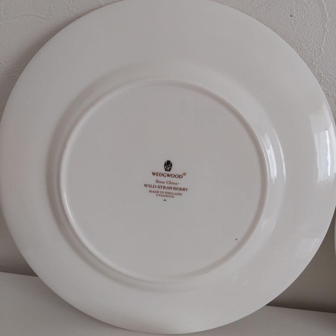4枚セット　ウェッジウッド　ワイルドストロベリー　プレート　皿　大皿