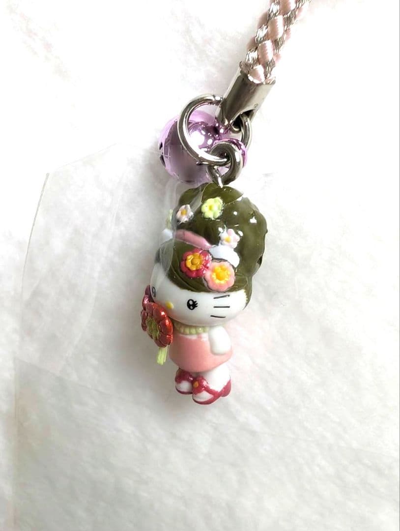ご当地キティ　根付け　フルールキティ　ストラップ　 レア