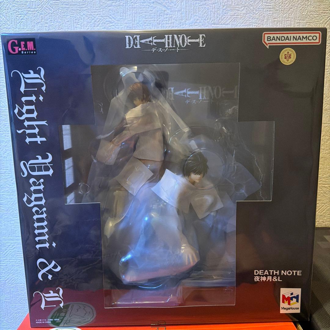 メガハウス G.E.M.シリーズ DEATH NOTE 夜神月＆L フィギュア