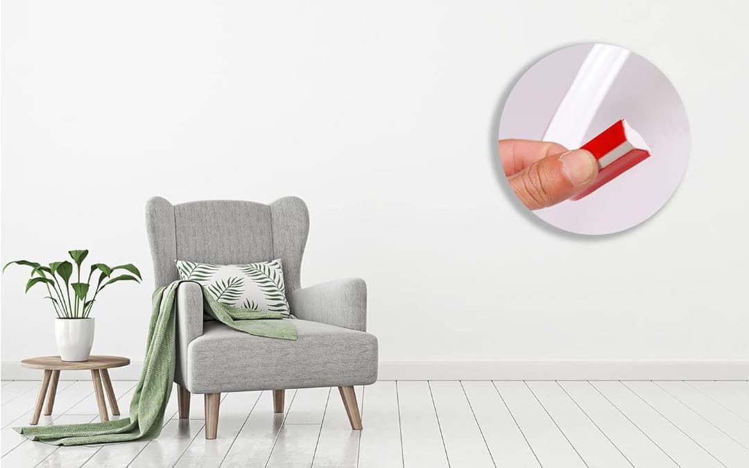 柔軟トリム モールディング コーキングストリップ 自己粘着 5m 防水 シルバー