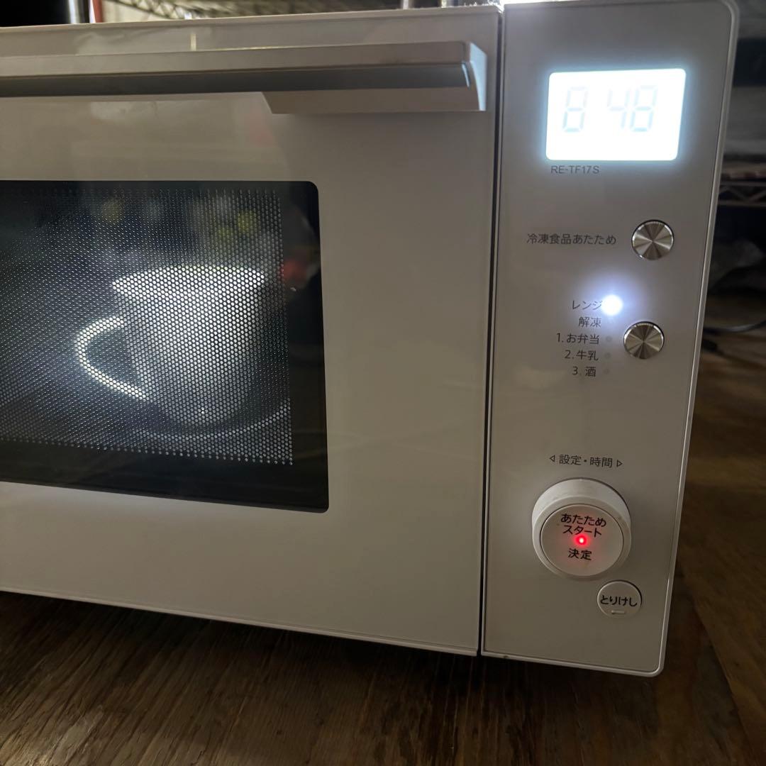 シャープ　RE-TF17S-W 電子レンジ　2020年製