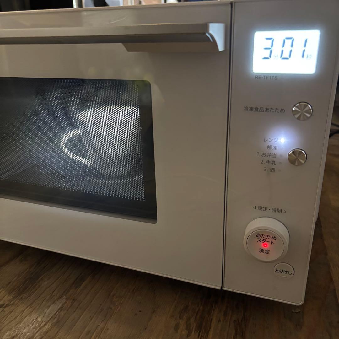 シャープ　RE-TF17S-W 電子レンジ　2020年製