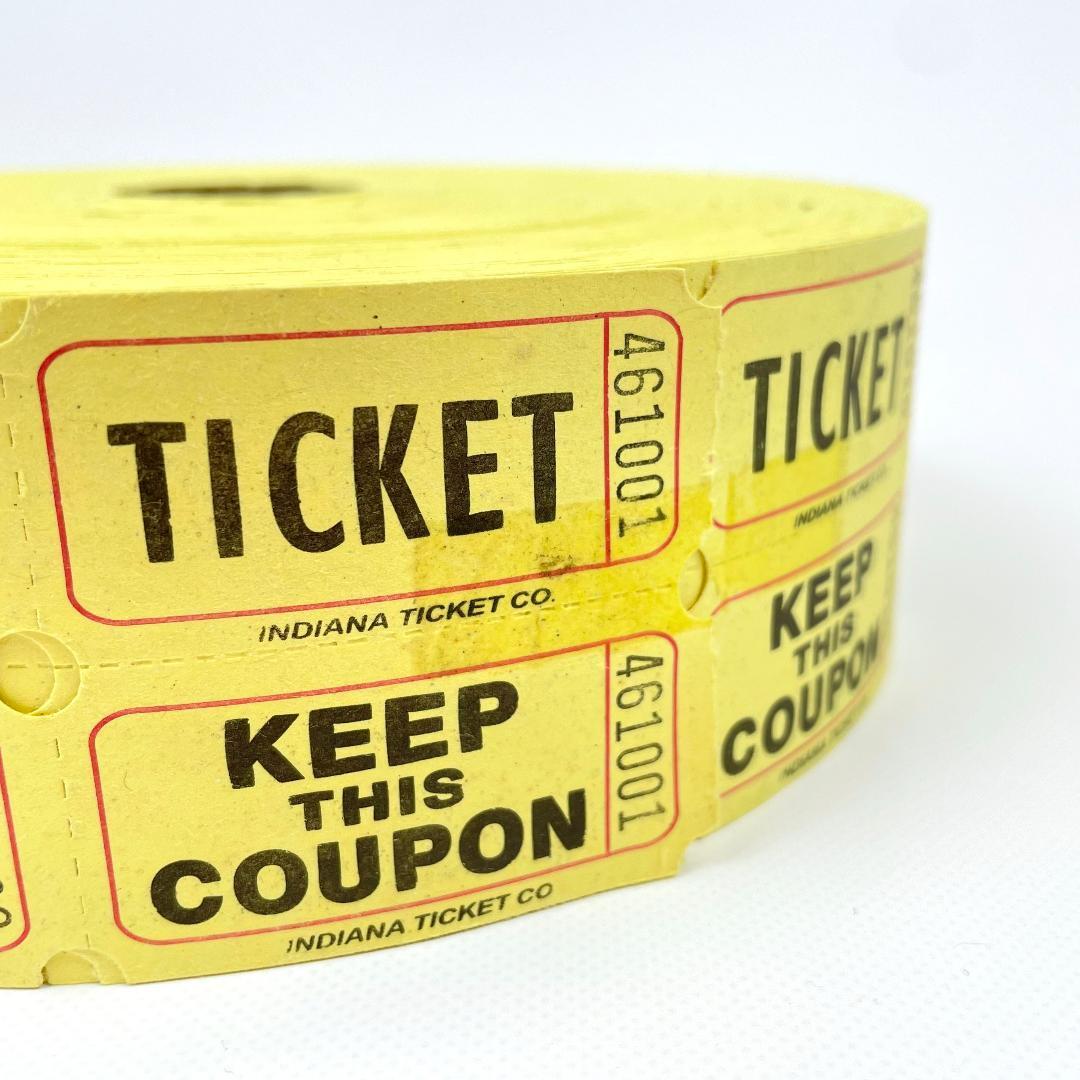 未使用品 ラッフルチケット Raffle Tickets 2000組B-0465