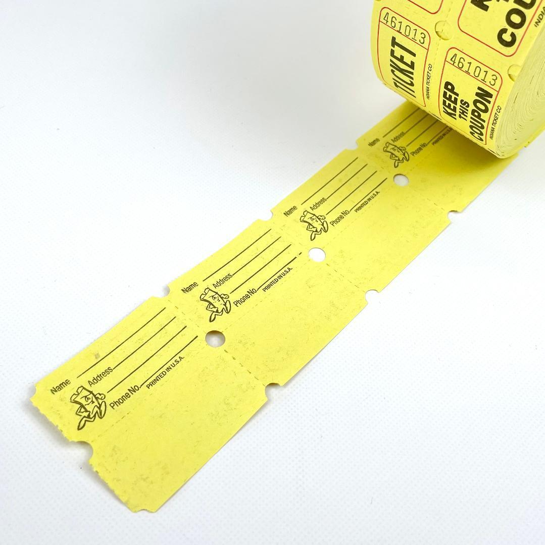 未使用品 ラッフルチケット Raffle Tickets 2000組B-0465