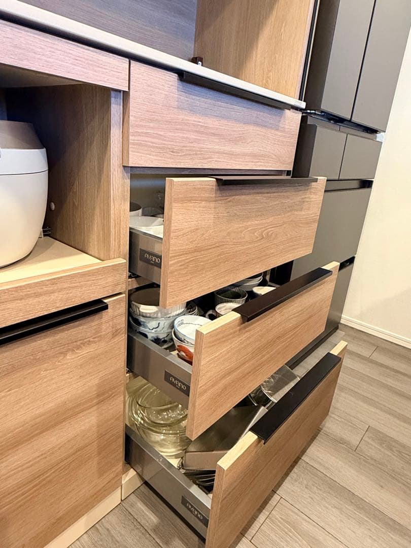 山本　綾野製作所 AYANO アリシア ALICIA 食器棚 パモウナ