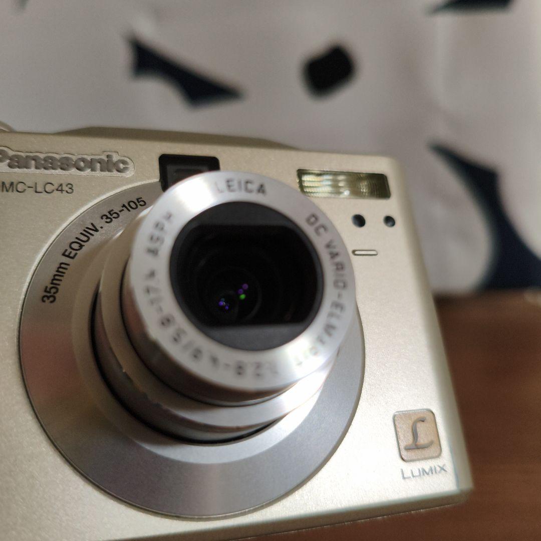 超美品　Panasonic DMC-LC43 デジタルカメラ 動作確認済　乾電池