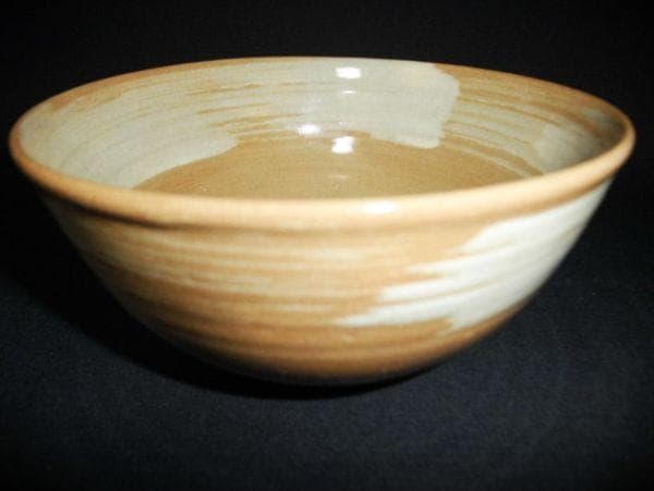 萩焼 鉢 十二代 田原陶兵衛 作 覗き 五ツ星 文 共箱