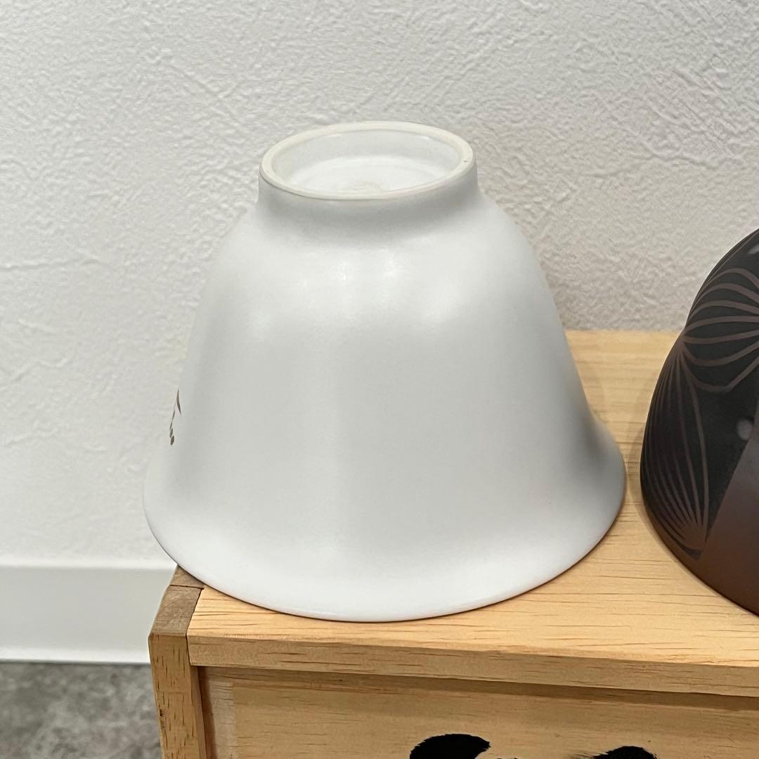 未使用 萬古焼 清水醉月 潤 潮 3代 碗揃 3個セット 木箱 醉月陶苑　酔月