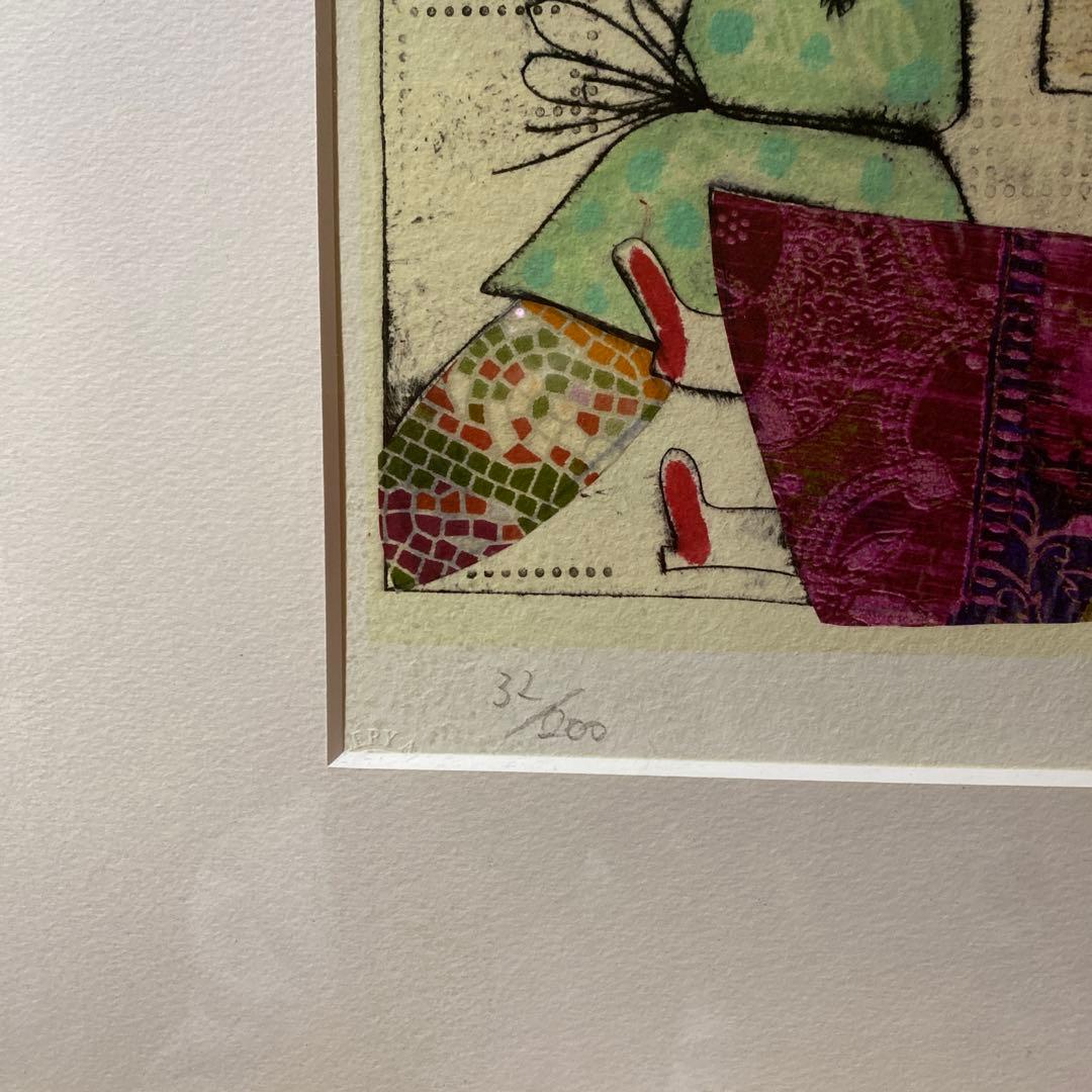 蟹江杏 絵画 (版画/ジクレー) 職人舞台　32/200