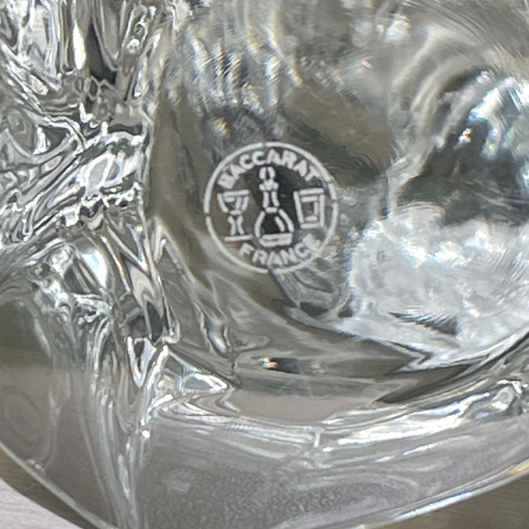 バカラ　マリア像　クリスタル 母子像 置物