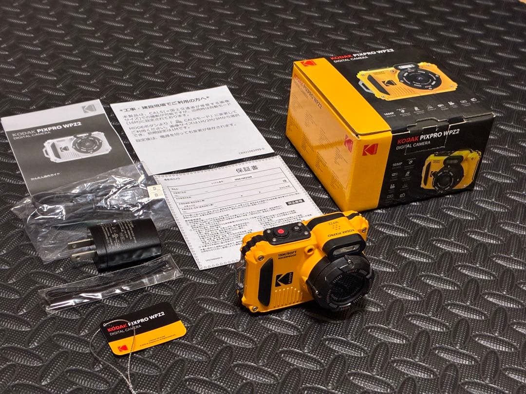 Kodak PIXPRO WPZ2 デジタルカメラ 防水　SD付　ほぼ新品