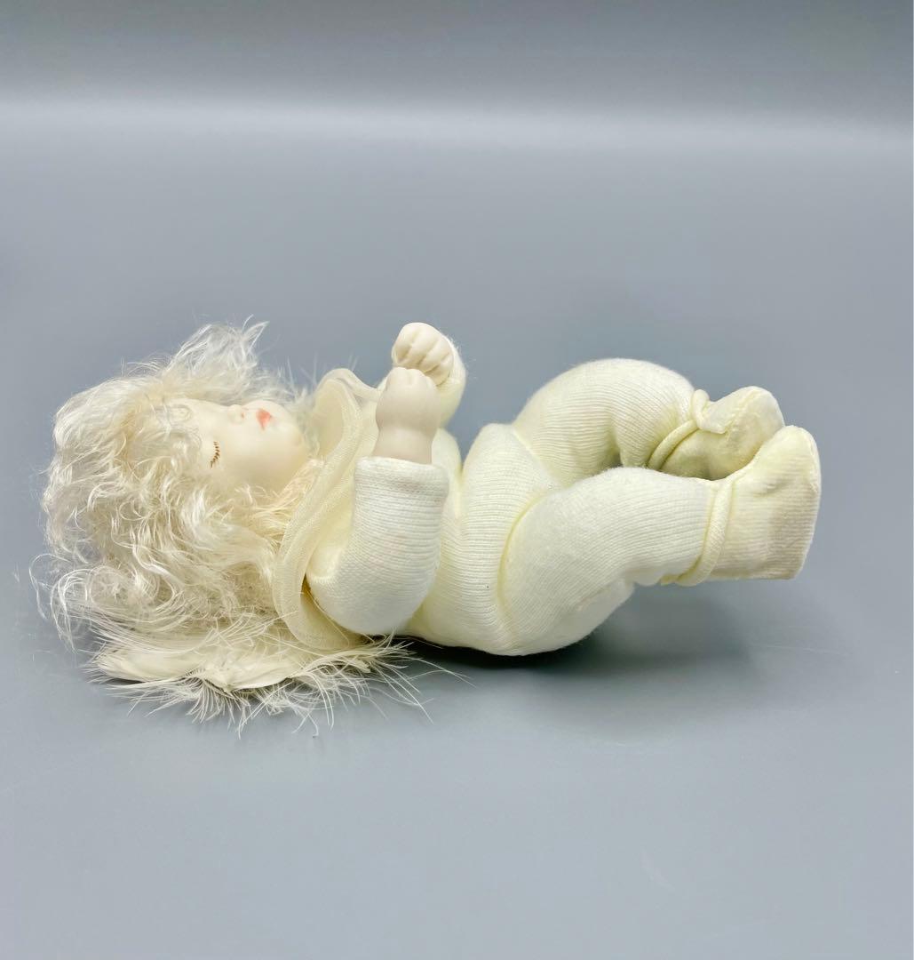 若月まり子　ビスクドール　ベビー天使