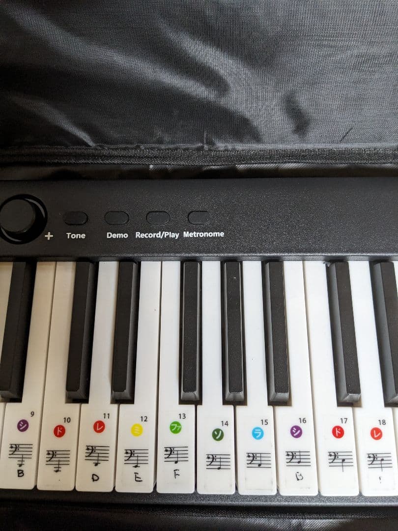 Carina 折りたたみ 電子ピアノ 光る鍵盤 88鍵盤 コンパクト 軽量 ス…