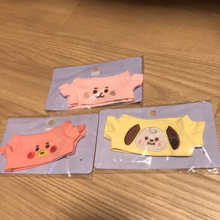 BT21  たっとんコスチューム　ベビー　Sサイズ用　Tシャツ コンプリート