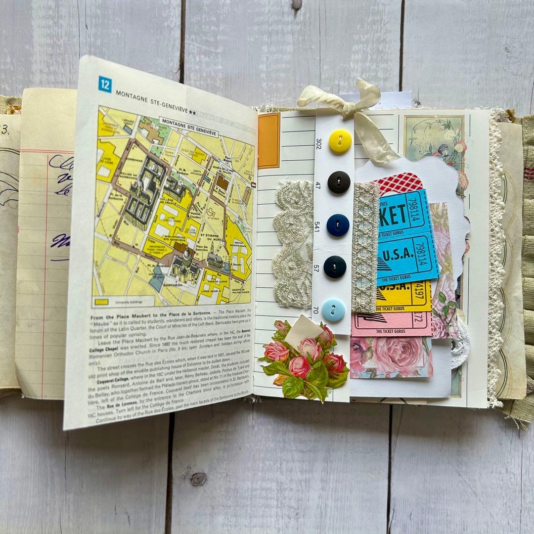 引っ越し前最終特別価格☆ジャンクジャーナル、トワルドジョイ、ポストカード付き