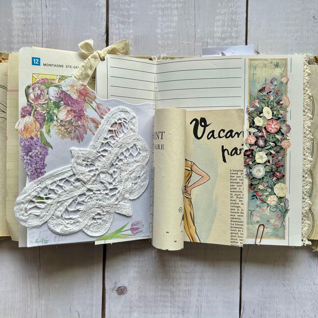 引っ越し前最終特別価格☆ジャンクジャーナル、トワルドジョイ、ポストカード付き