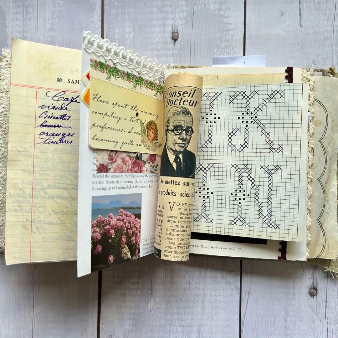 引っ越し前最終特別価格☆ジャンクジャーナル、トワルドジョイ、ポストカード付き