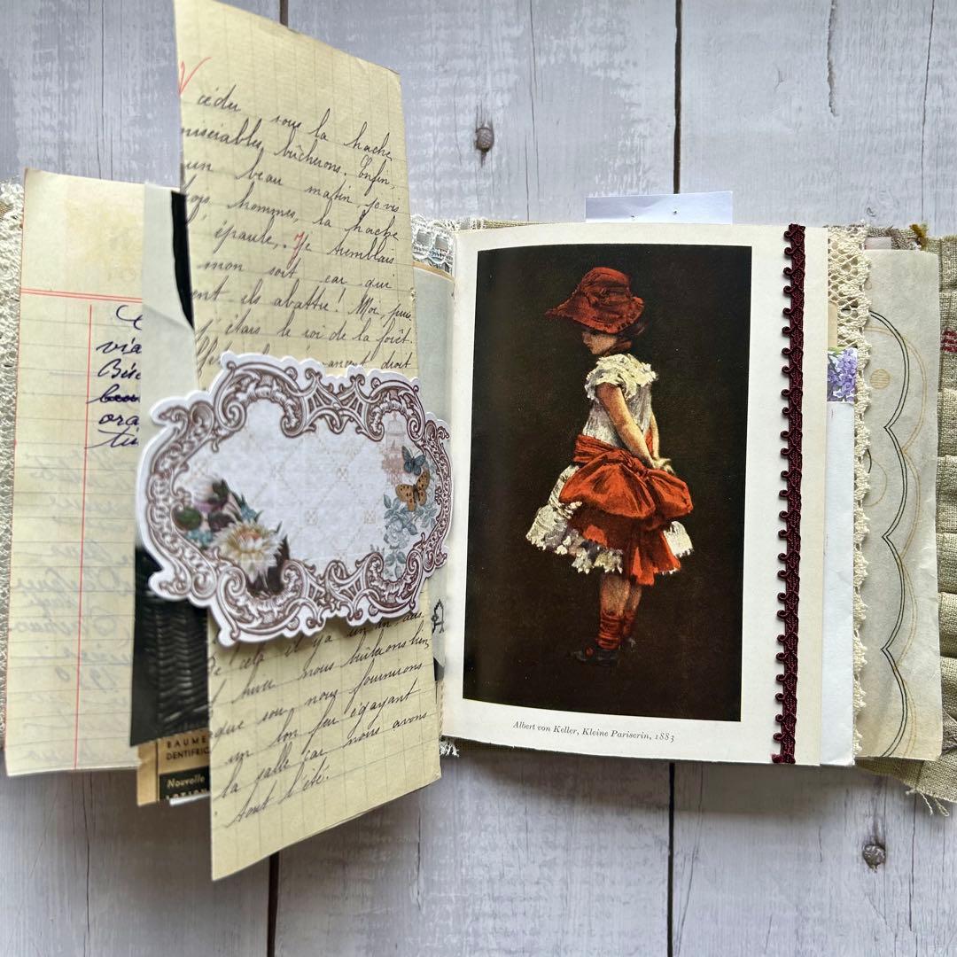 引っ越し前最終特別価格☆ジャンクジャーナル、トワルドジョイ、ポストカード付き