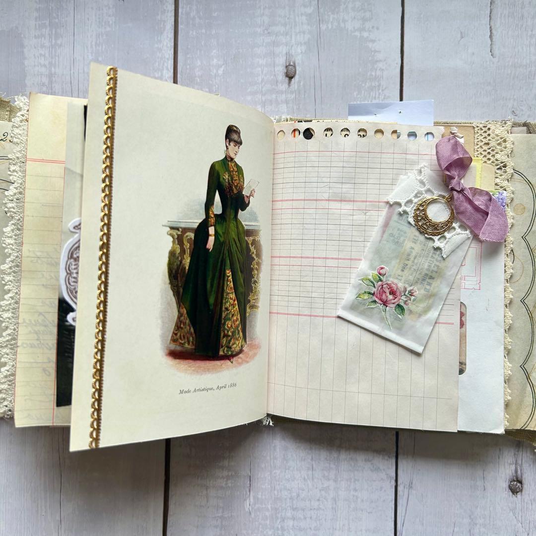 引っ越し前最終特別価格☆ジャンクジャーナル、トワルドジョイ、ポストカード付き