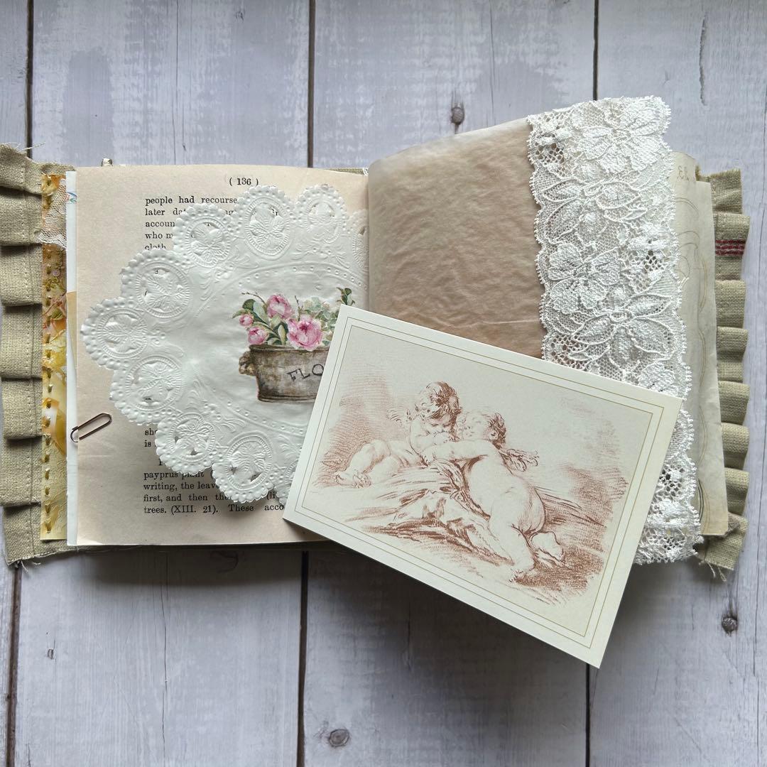 引っ越し前最終特別価格☆ジャンクジャーナル、トワルドジョイ、ポストカード付き