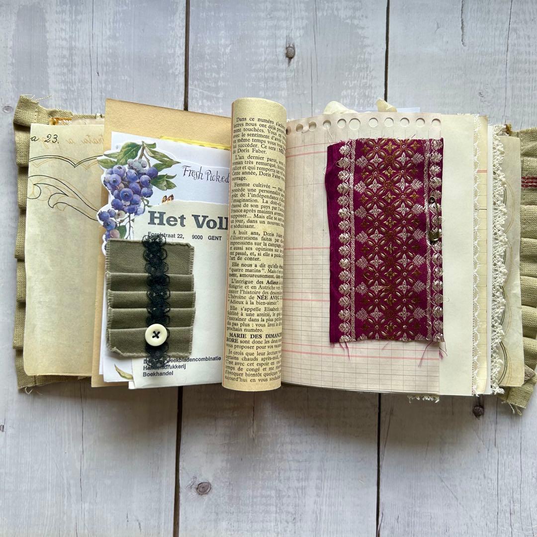 引っ越し前最終特別価格☆ジャンクジャーナル、トワルドジョイ、ポストカード付き