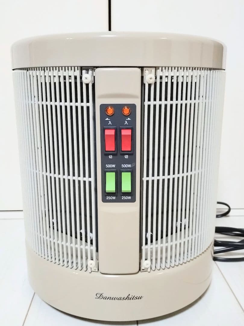 美品 暖話室 1000型 暖房器 遠赤外線パネルヒーター 収納袋付き