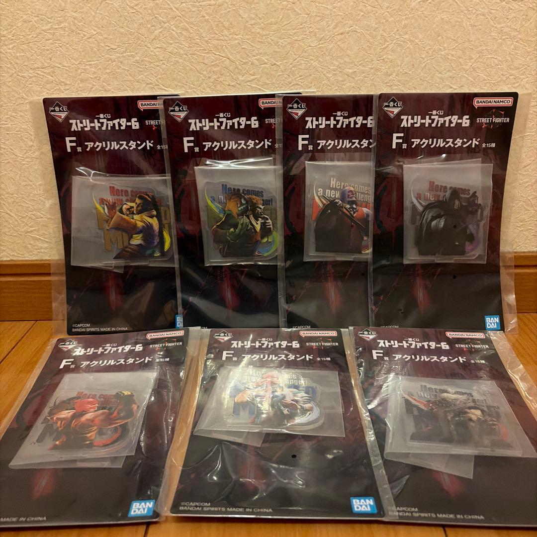 r*迎様 ストリートファイター6 一番くじ A賞 B賞 ジュリ ラストワン賞 豪
