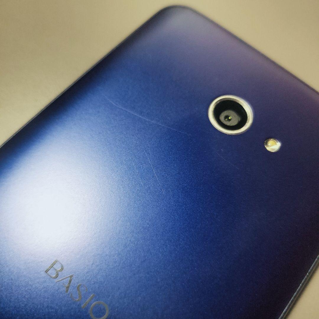 BASIO4 KYV47 ブルー au版 シニアスマホ
