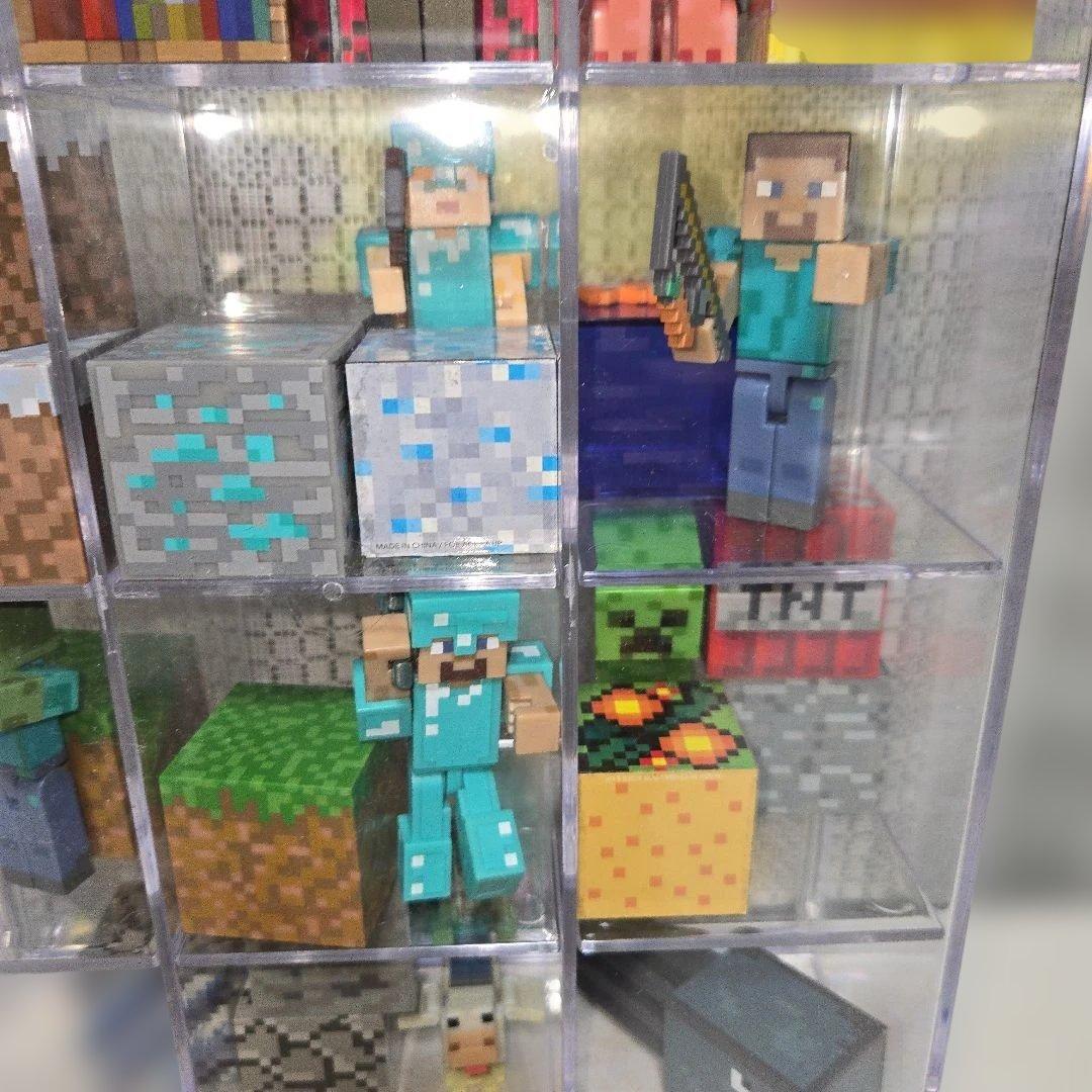 【激レア品多数】Minecraft マインクラフト　公式フィギュア&ケースセット