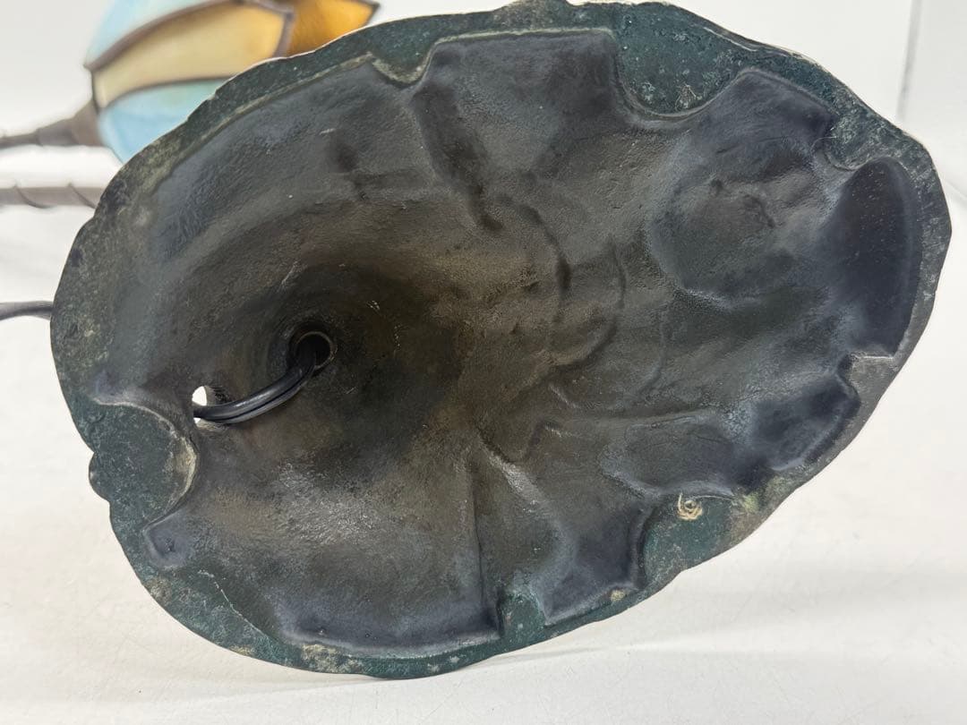 ステンドガラス　ルームスタンド　花蕾　インテリア　送料込み251022