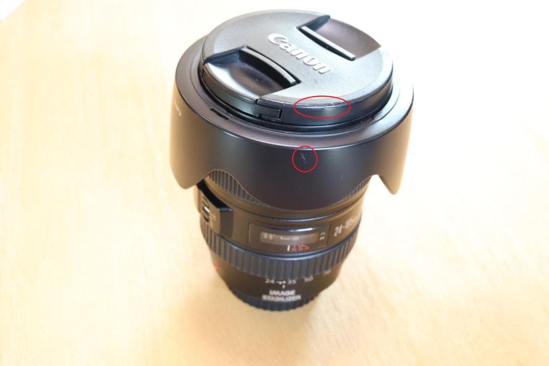 訳あり格安　キヤノン　EF24-105mm F4L IS USM