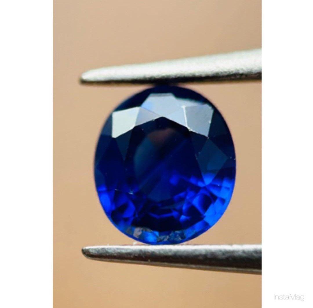 コーンフラワー天然ブルーサファイア　0.534ct ルース