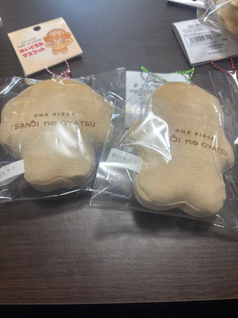 ワンピース　SANJI no OYATSU ぬいぐるみマスコット　全種　6体