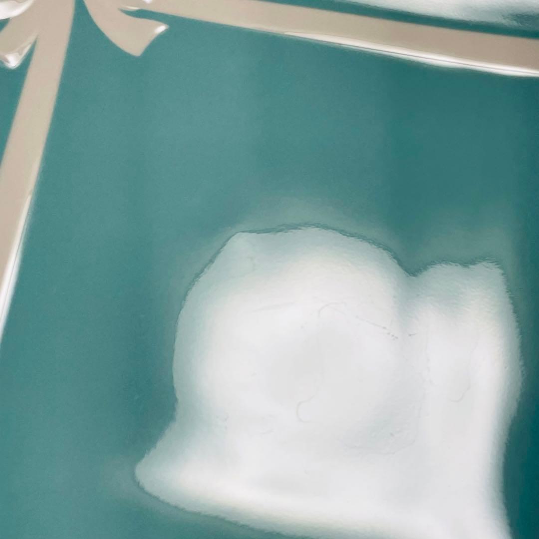 Tiffany ティファニー ブルーリボン スクエア プレート 皿 ペア ２枚