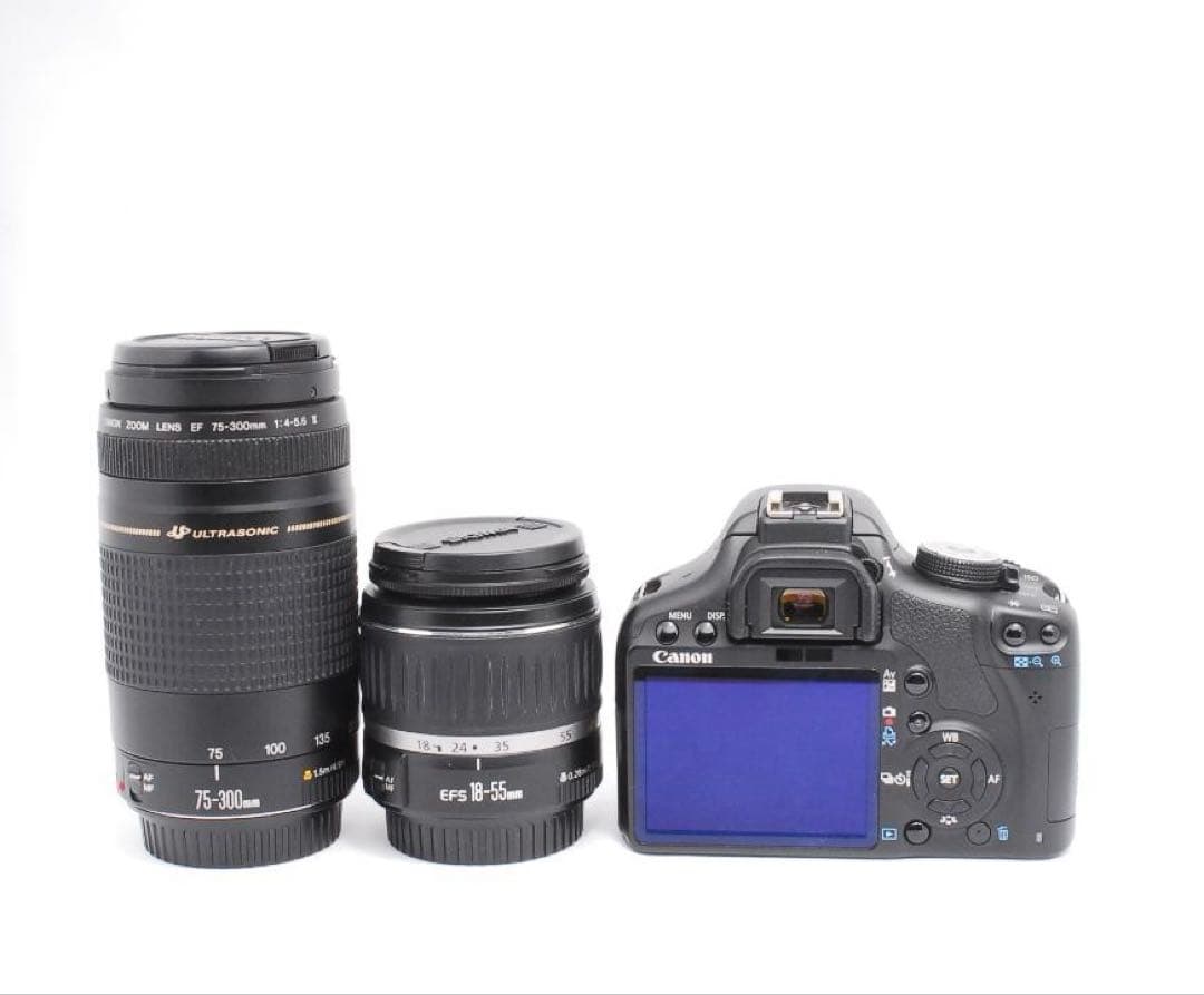 初心者オススメ⭐️Canon EOS Kiss X3 ダブルレンズセット