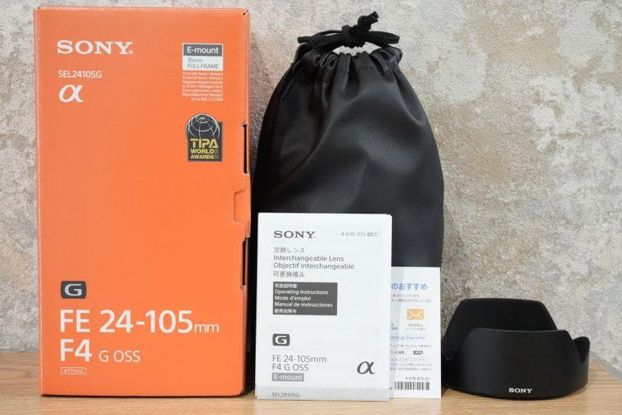 FE 24-105mm F4 G OSS SEL24105G 付属品完備