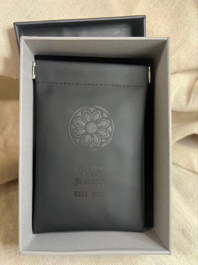 新品未使用　一丁輪廻（いっちょうりんね）の無向O形60cm限定ネックレス