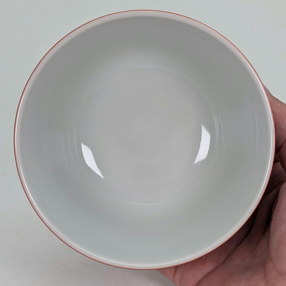 小峠葛芳 赤地金襴手茶盌 共箱共布栞 抹茶碗 抹茶茶碗 茶道具 茶器 食器 京焼