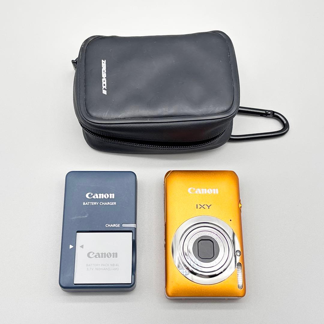 【美品・動作品】Canon IXY 210F デジカメ コンデジ レトロカメラ
