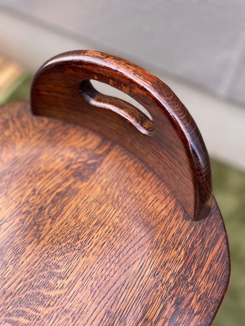 オランダ　カウンターチェア　オーク無垢材