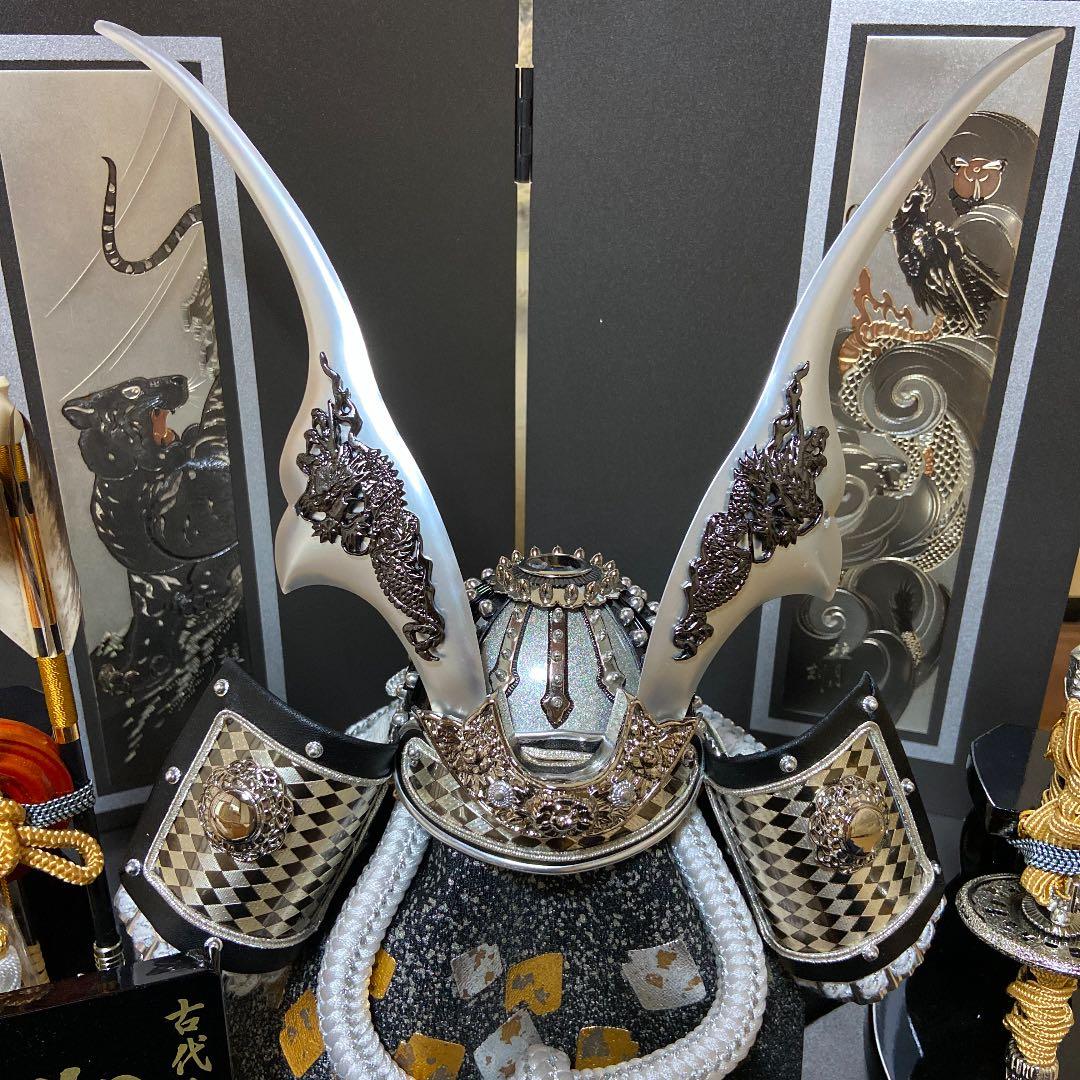 兜飾り　こどもの日　端午の節句　コンパクト　鎧兜　5月5日