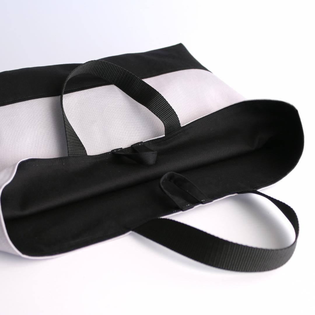 入園入学3点セット｜ジャージOK｜レッスンバッグ マチ10cm｜ライトグレー