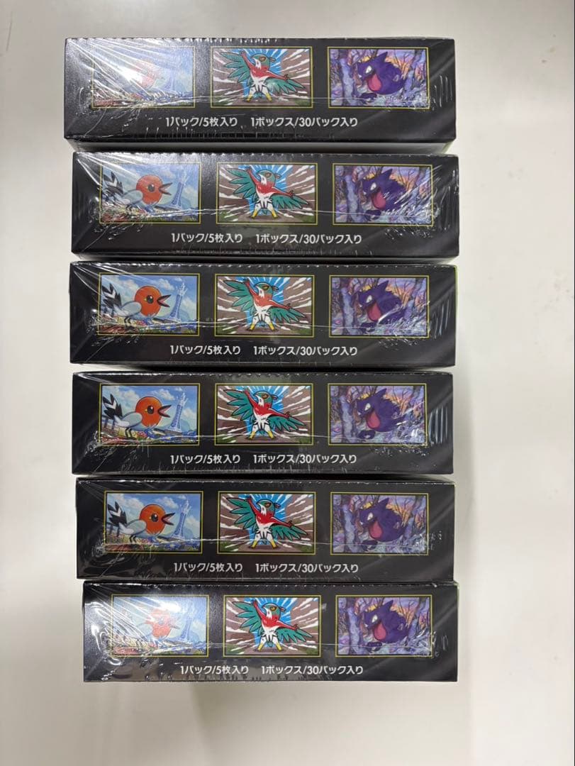 シュリンク付　ポケモンカードムニキスゼロ　6Box