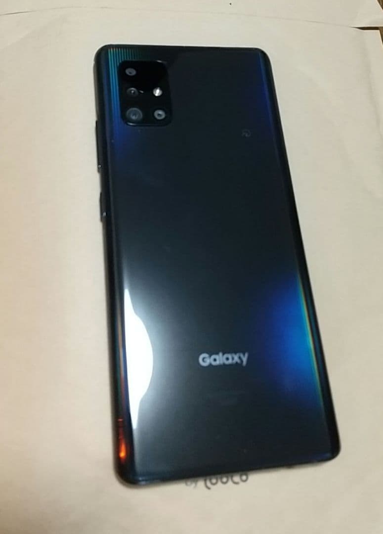 Galaxy A51 SCG07 ブラック