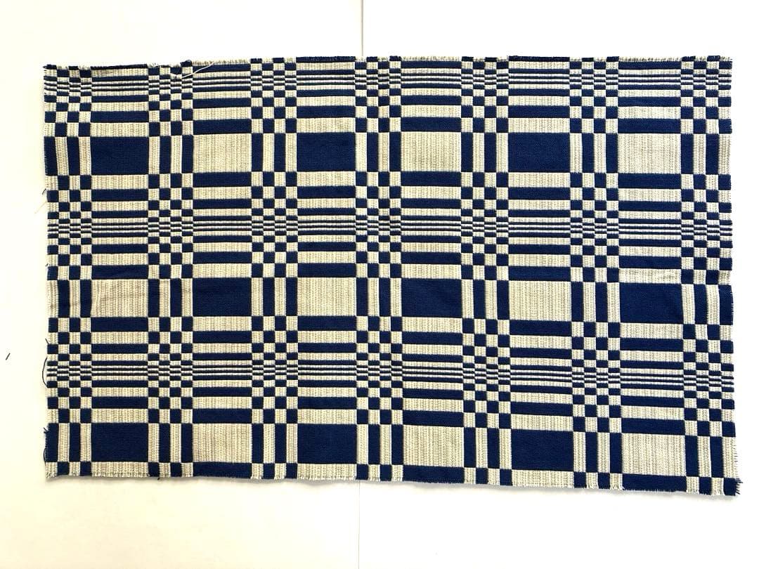 [新品]ヨハンナ・グリクセン　ドリス/ブルー　ハギレ 33×55
