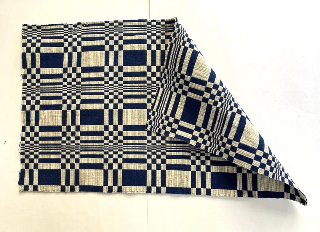 [新品]ヨハンナ・グリクセン　ドリス/ブルー　ハギレ 33×55