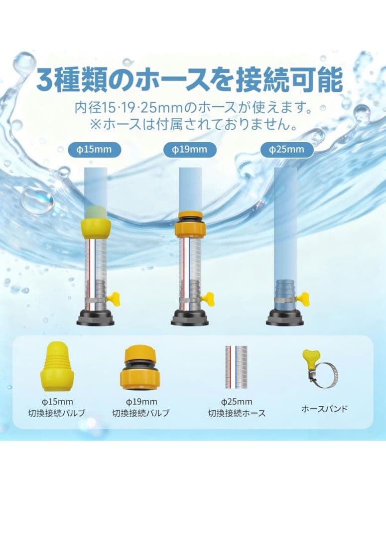 【12m高揚程】UPF バッテリー式 水中ポンプ 18Vマキタバッテリー対応排水