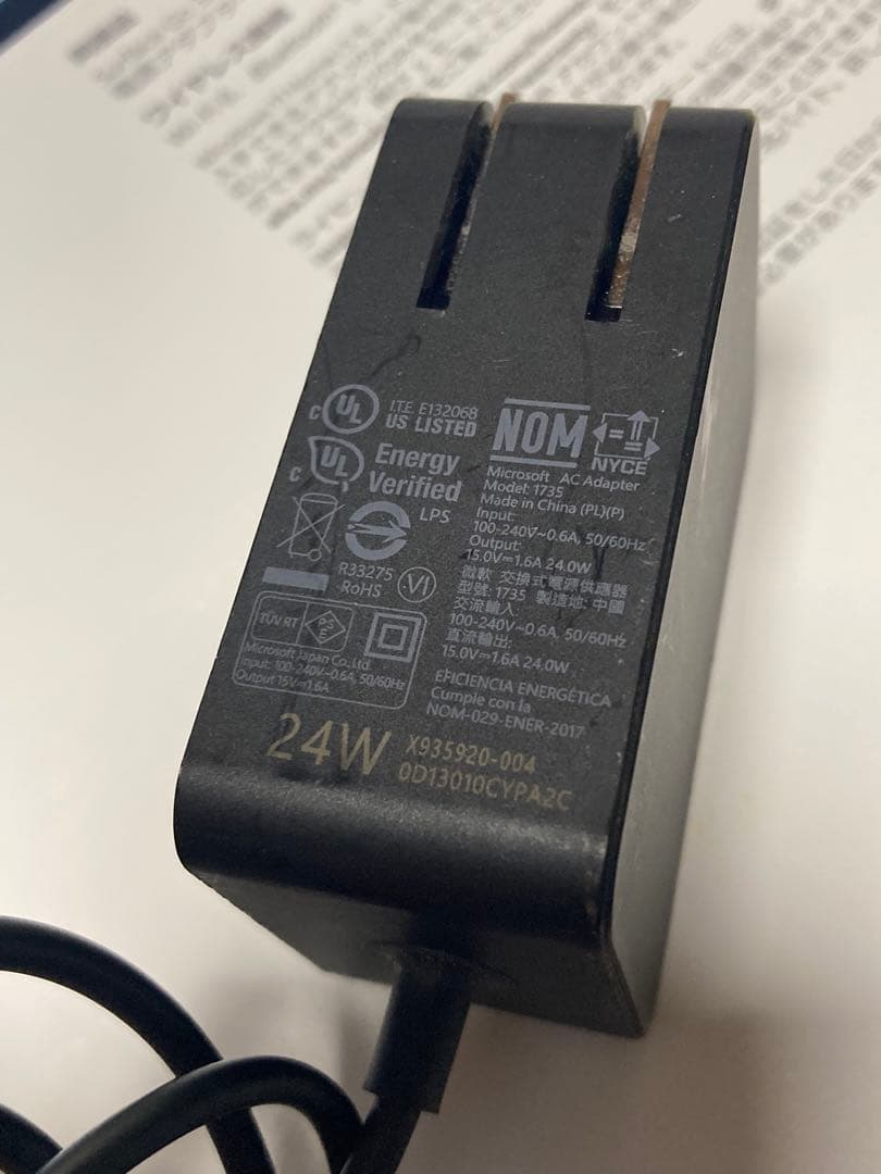 Microsoft Surface Go3 タブレット 充電器付き