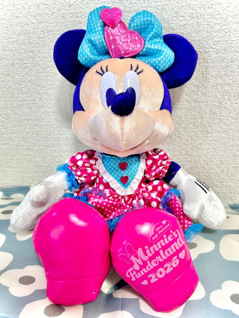 【✨新品未使用✨】ディズニーランド パルパルーザ ミニーマウス ぬいぐるみ