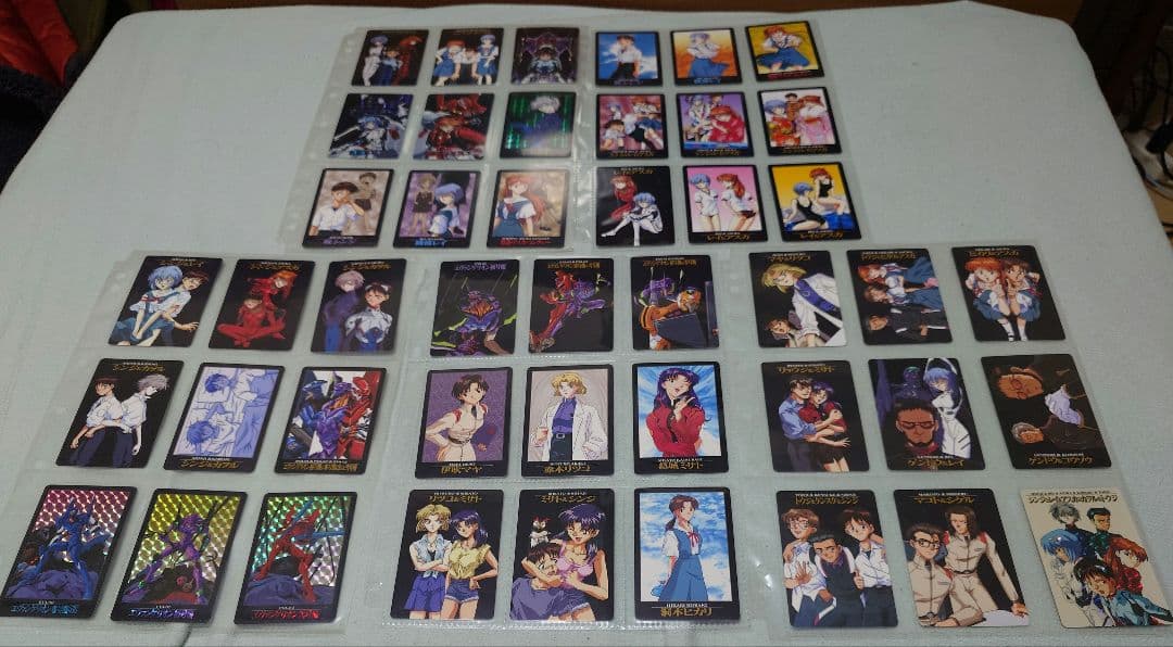 エヴァンゲリオン　カードダスマスターズ 他　コンプリート　合計５００枚